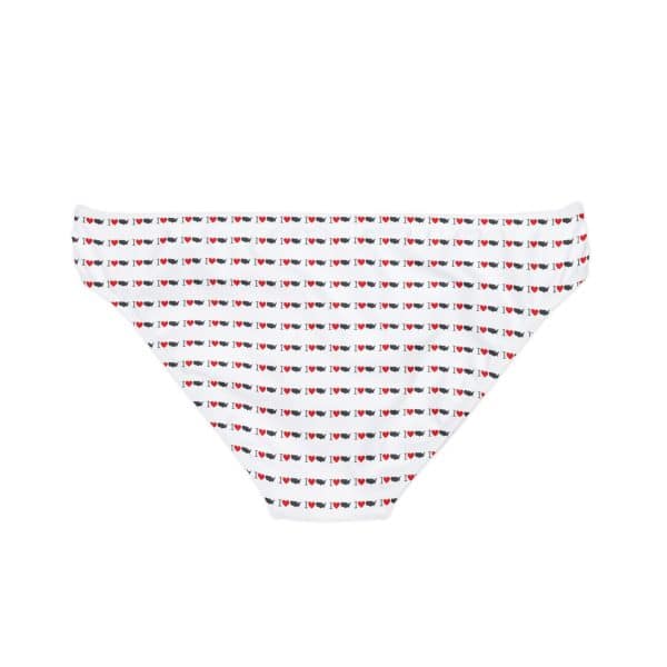 I Love USA Loop Tie Side Bikini Bottom (AOP) - Image 6