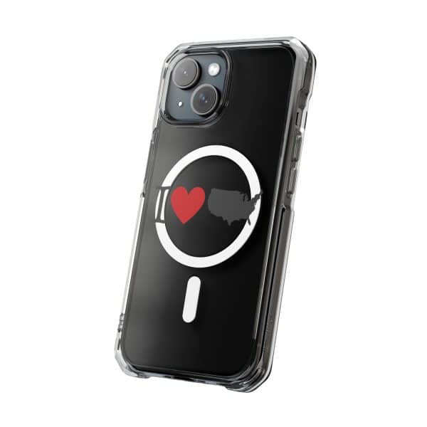 I Love USA Magnetic Clear Impact Cases - Image 2