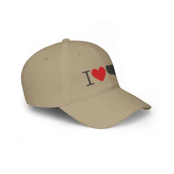 I Love USA Low Profile Baseball Cap - Image 11