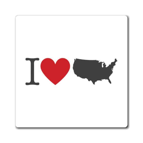 I Love USA Magnets - Image 3