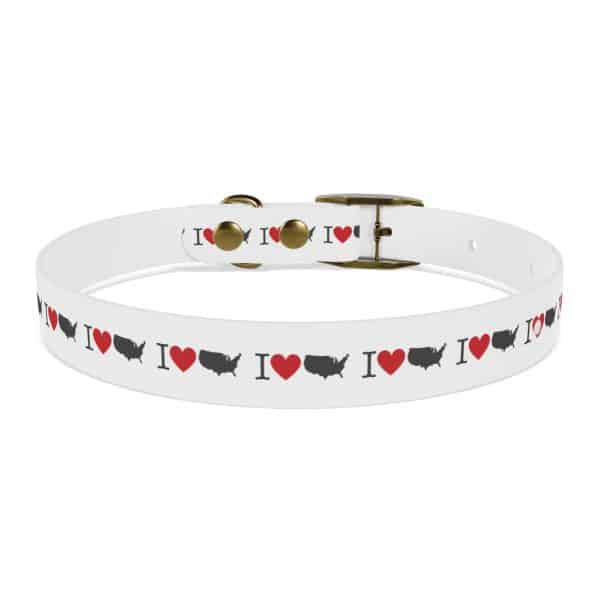 I Love USA Dog Collar - Image 8