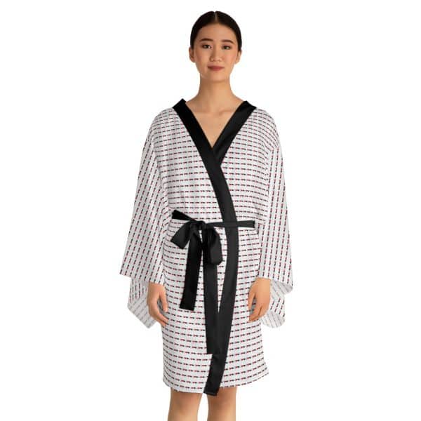 I Love USA Long Sleeve Kimono Robe (AOP) - Image 8