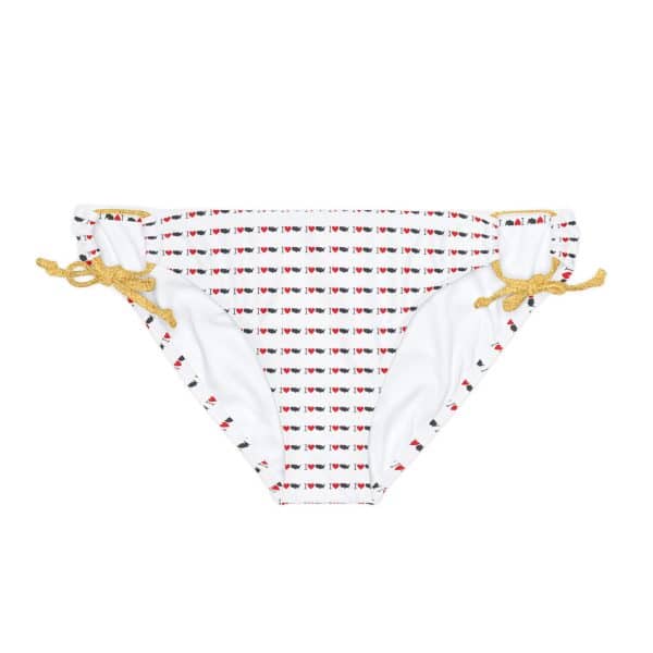 I Love USA Loop Tie Side Bikini Bottom (AOP) - Image 9