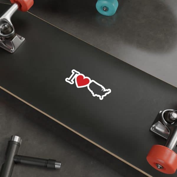I Love USA Die-Cut Stickers - Image 11