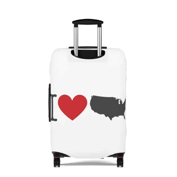 I Love USA Luggage Cover - Image 6