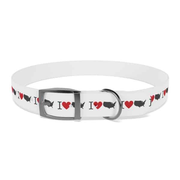 I Love USA Dog Collar - Image 31