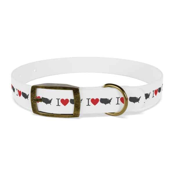 I Love USA Dog Collar - Image 7