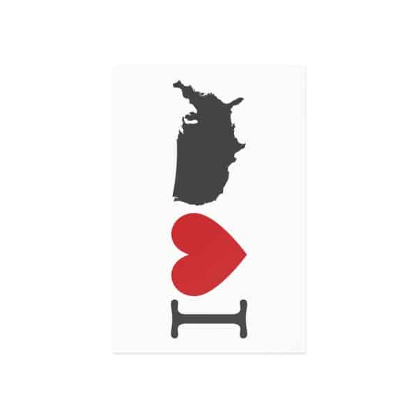 I Love USA Fine Art Postcards - Image 6