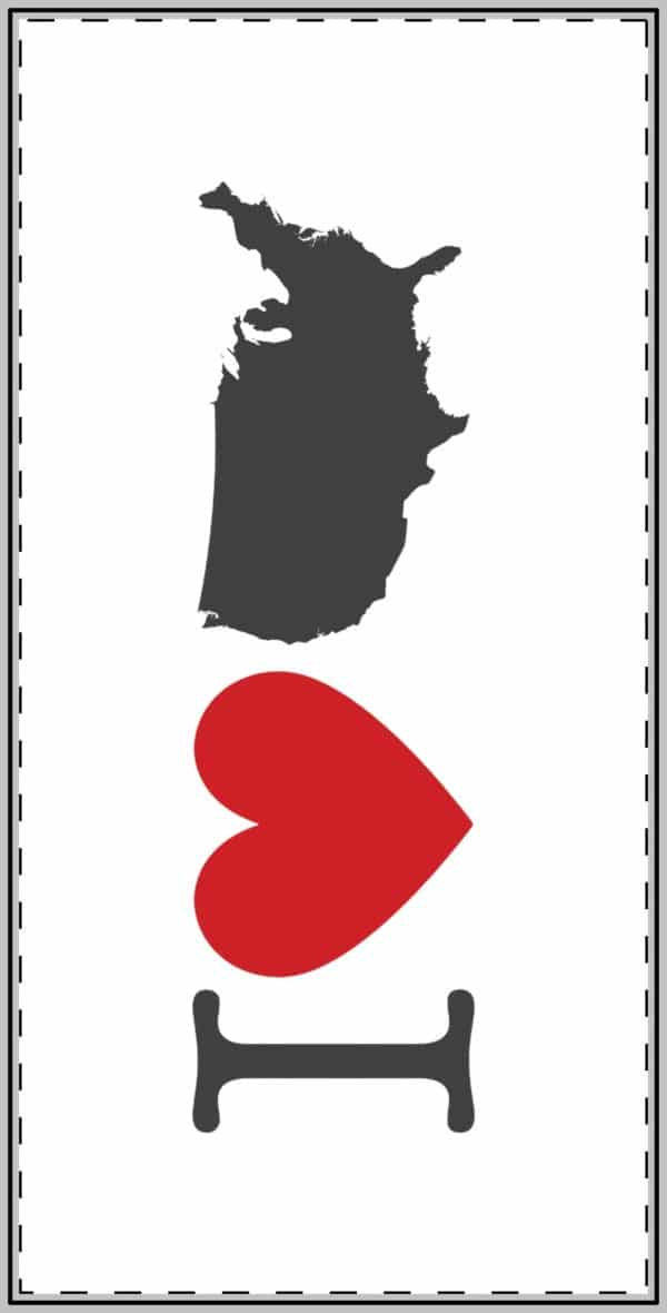 I Love USA Custom Shape Magnets - Image 9