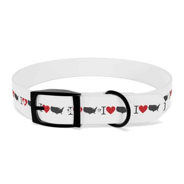 I Love USA Dog Collar - Image 19