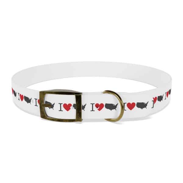 I Love USA Dog Collar - Image 34