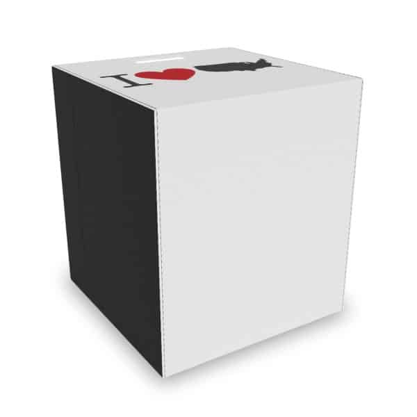 I Love USA Felt Storage Box - Image 3