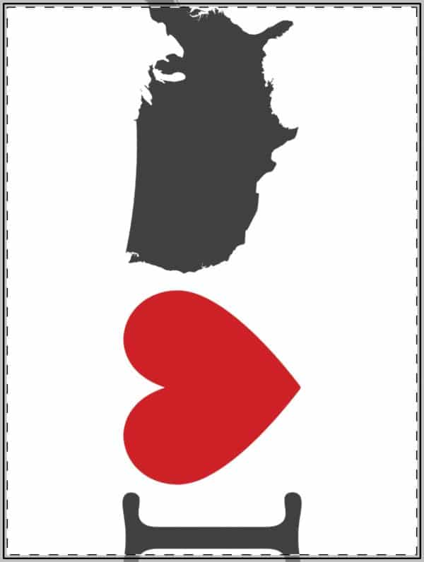 I Love USA Custom Shape Magnets - Image 11
