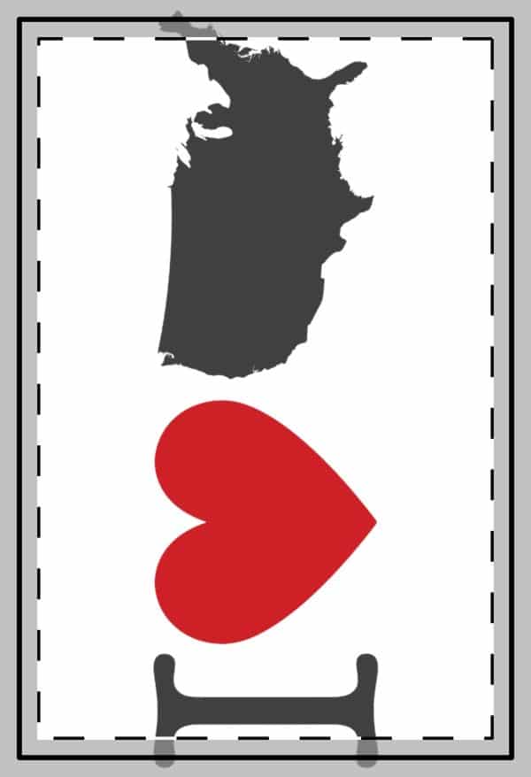 I Love USA Custom Shape Magnets - Image 4