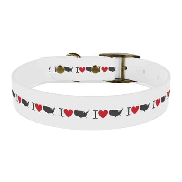 I Love USA Dog Collar - Image 17