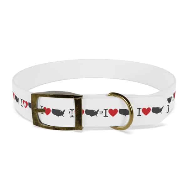I Love USA Dog Collar - Image 25