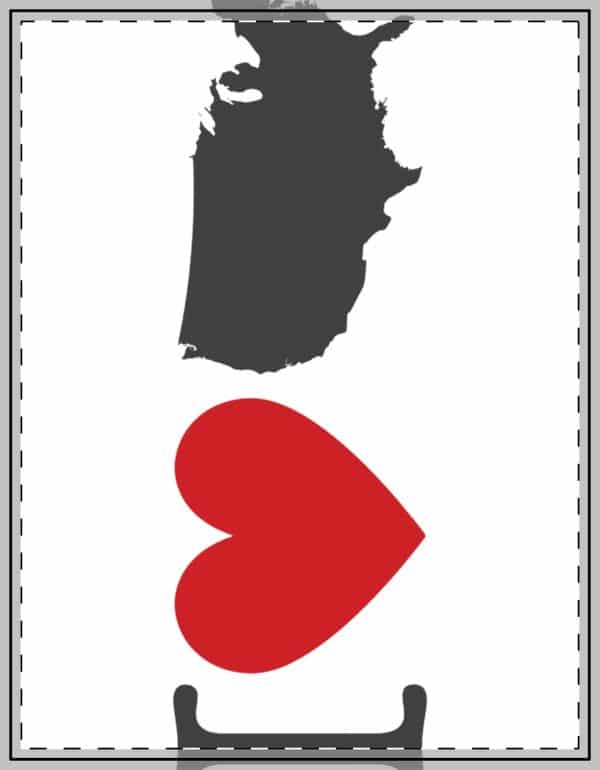 I Love USA Custom Shape Magnets - Image 8