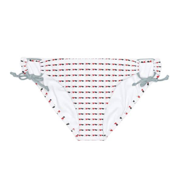 I Love USA Loop Tie Side Bikini Bottom (AOP) - Image 17