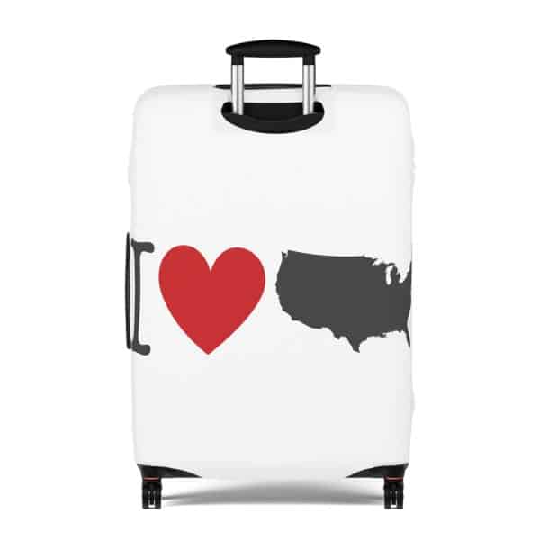 I Love USA Luggage Cover - Image 10