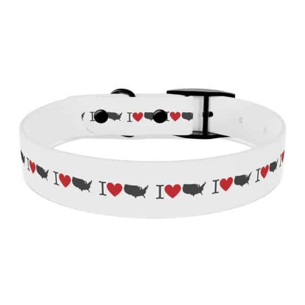 I Love USA Dog Collar - Image 11