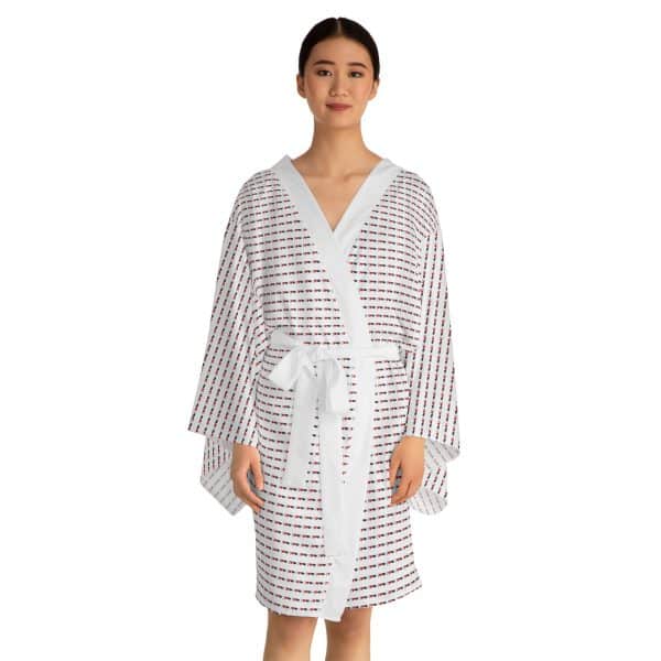 I Love USA Long Sleeve Kimono Robe (AOP) - Image 3